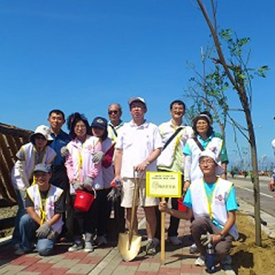 楝楝海尾 大亞志工植樹護台江