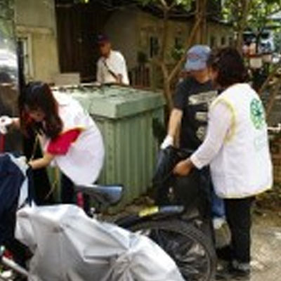 洪雅公共自行車 大亞志工隊熱情相助